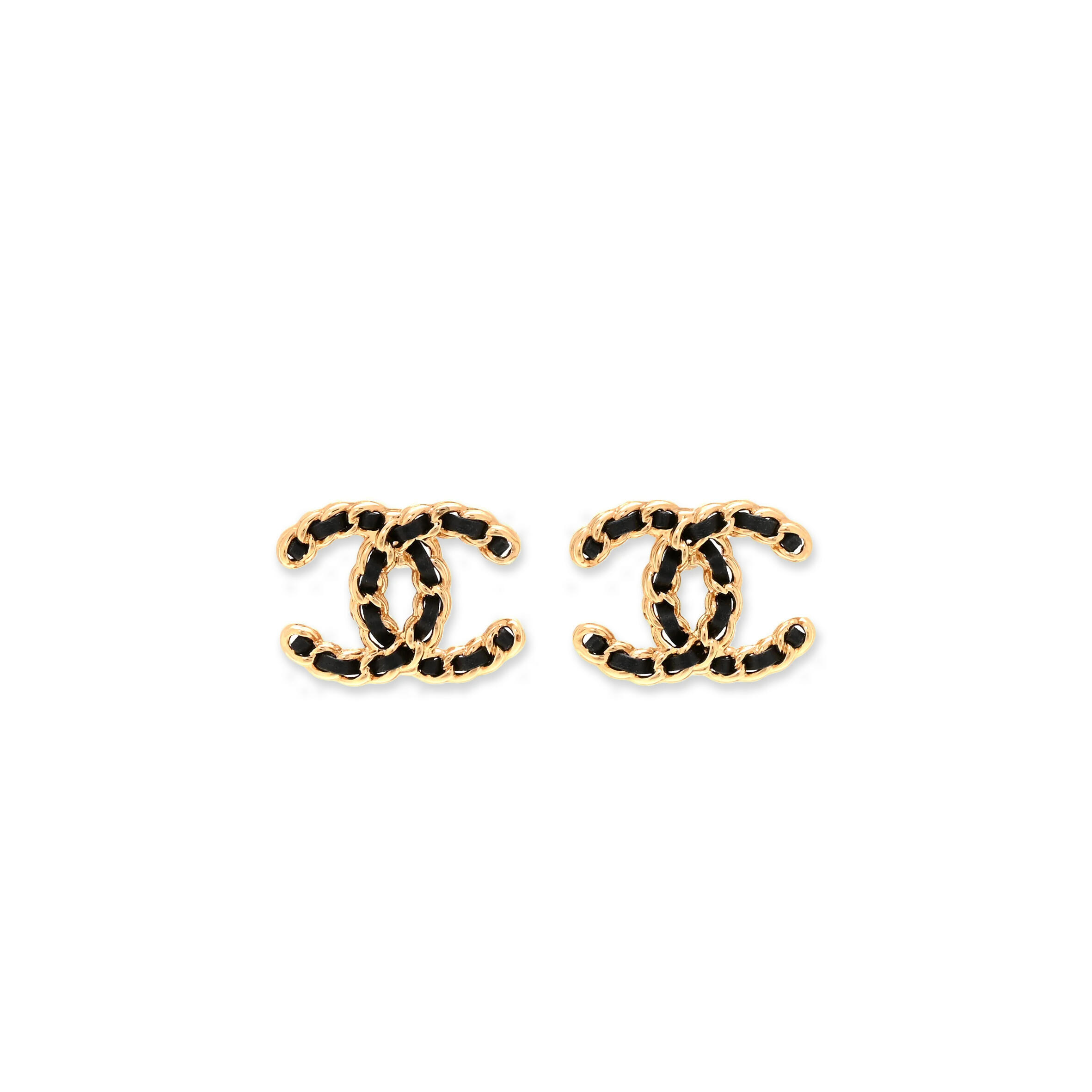 CHANEL CC CHAIN EARRINGS ABD671